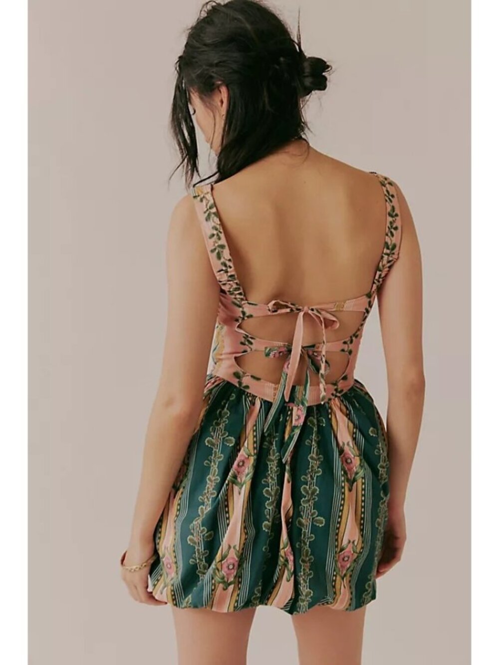 Free People Agua Bendita Mika Mini Dress Fairy Vintage Castlecore Womens S - Picture 2 of 9